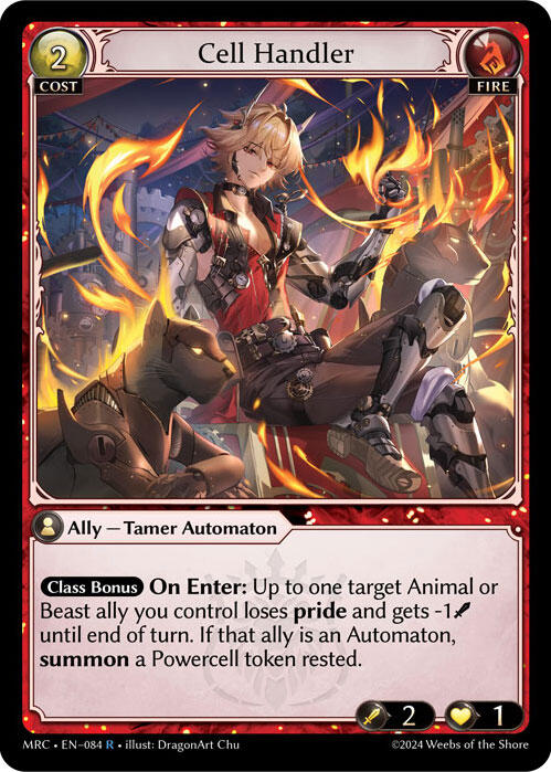 Cell Handler (084) [Mercurial Heart] | Card Merchant Takapuna