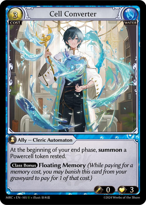 Cell Converter (105) [Mercurial Heart] | Card Merchant Takapuna