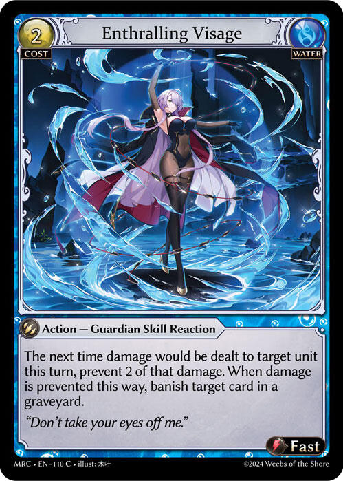 Enthralling Visage (110) [Mercurial Heart] | Card Merchant Takapuna