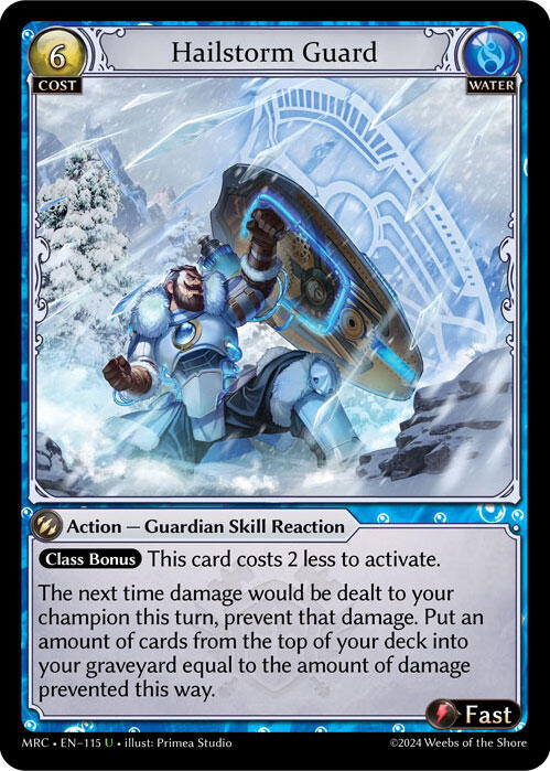Hailstorm Guard (115) [Mercurial Heart] | Card Merchant Takapuna