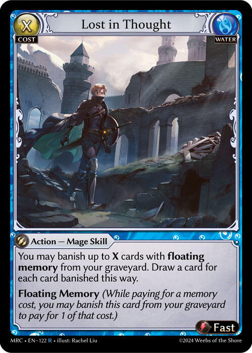 Lost in Thought (122) [Mercurial Heart] | Card Merchant Takapuna