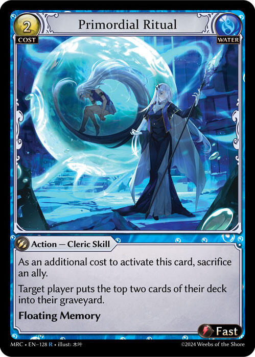 Primordial Ritual (128) [Mercurial Heart] | Card Merchant Takapuna