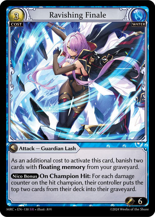 Ravishing Finale (130) [Mercurial Heart] | Card Merchant Takapuna