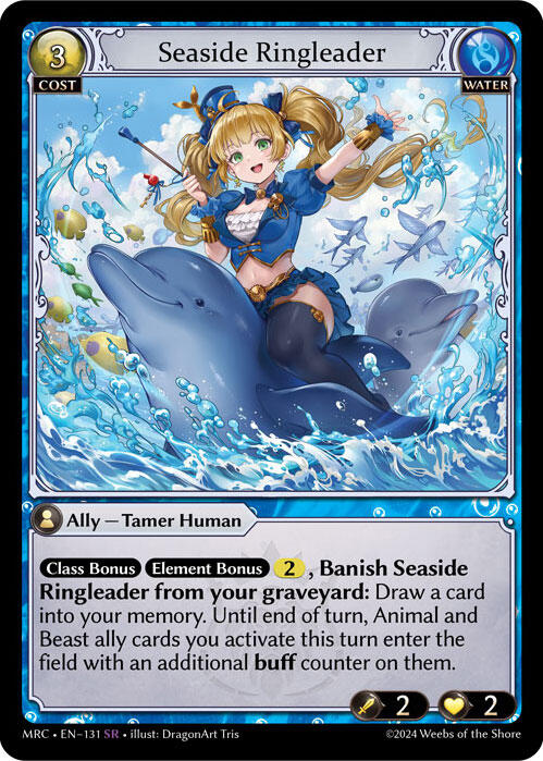 Seaside Ringleader (131) [Mercurial Heart] | Card Merchant Takapuna