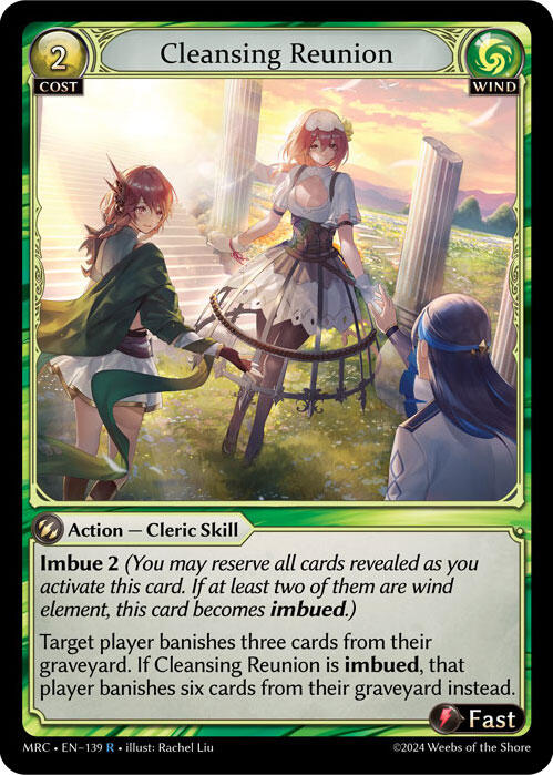 Cleansing Reunion (139) [Mercurial Heart] | Card Merchant Takapuna