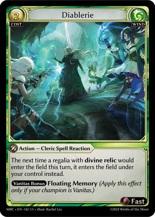 Diablerie (142) [Mercurial Heart] | Card Merchant Takapuna