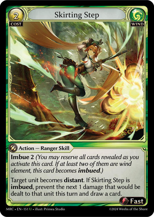 Skirting Step (151) [Mercurial Heart] | Card Merchant Takapuna