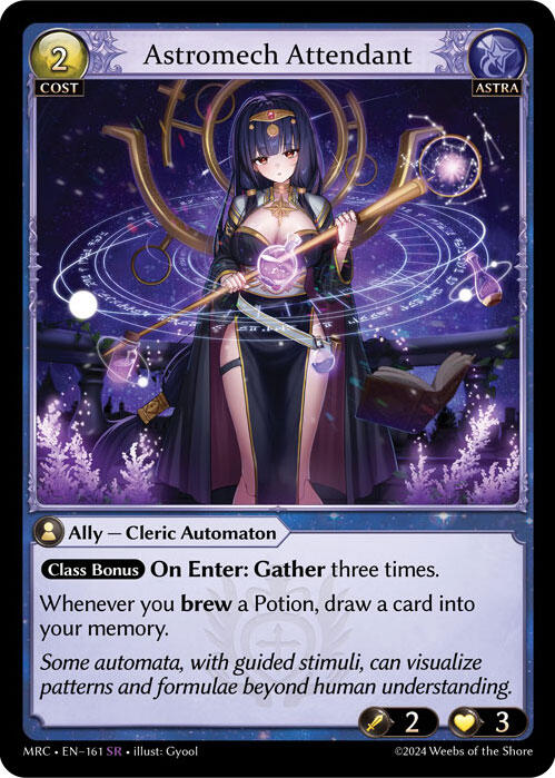 Astromech Attendant (161) [Mercurial Heart] | Card Merchant Takapuna
