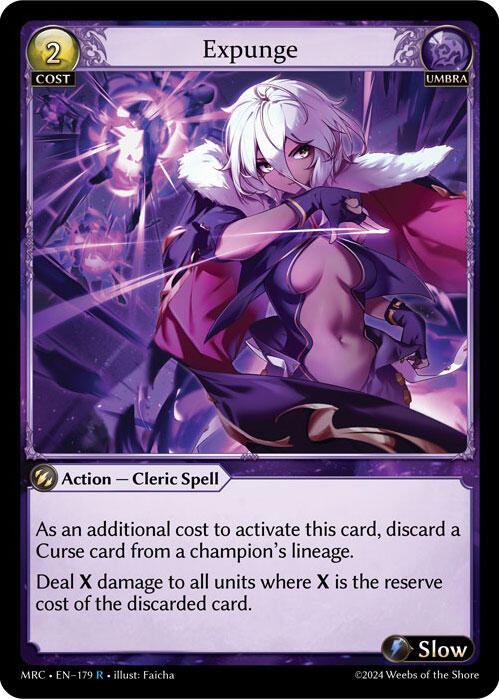 Expunge (179) [Mercurial Heart] | Card Merchant Takapuna
