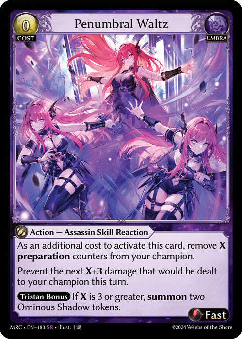 Penumbral Waltz (183) [Mercurial Heart] | Card Merchant Takapuna
