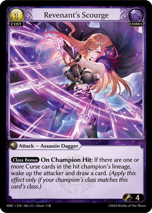 Revenant's Scourge (186) [Mercurial Heart] | Card Merchant Takapuna