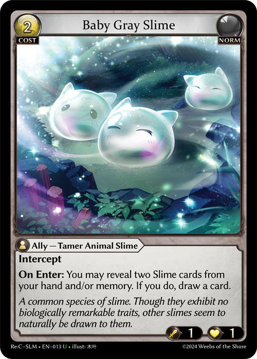 Baby Gray Slime (013) [Silvie Re:Collection, Slime Sovereign] | Card Merchant Takapuna