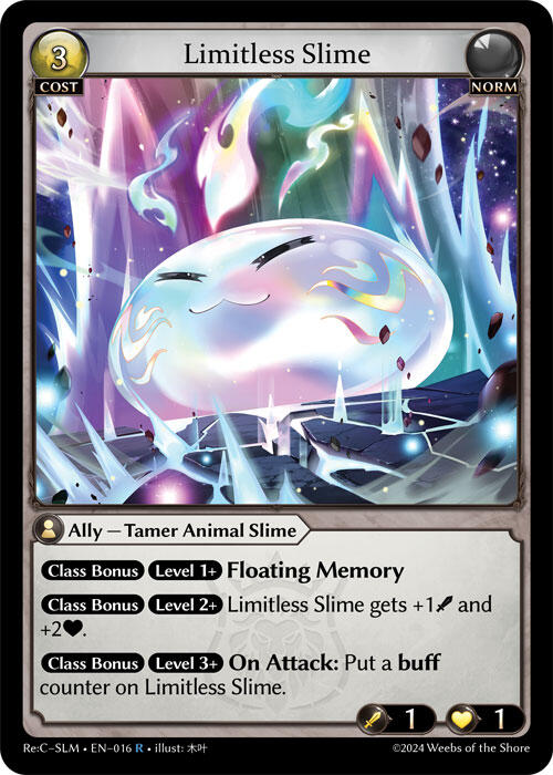 Limitless Slime (016) [Silvie Re:Collection, Slime Sovereign] | Card Merchant Takapuna