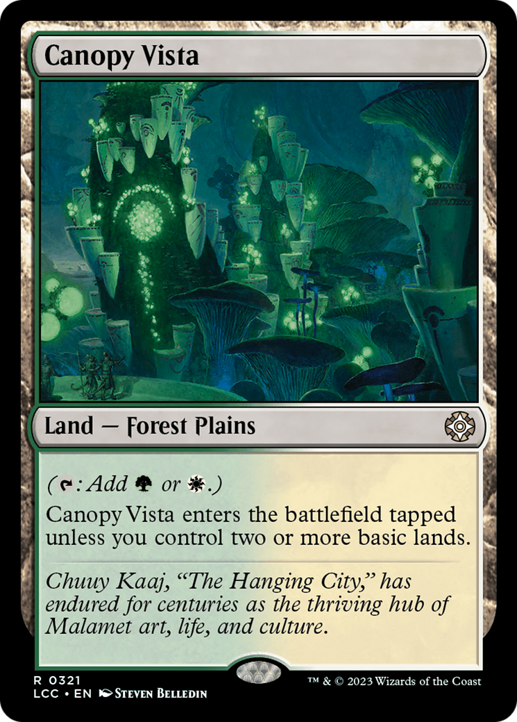 Canopy Vista [The Lost Caverns of Ixalan Commander] | Card Merchant Takapuna