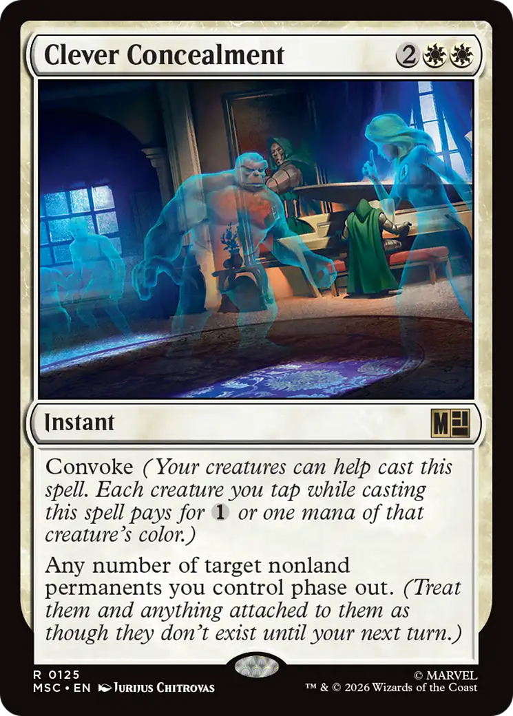Clever Concealment [Marvel Super Heroes Commander] | Card Merchant Takapuna
