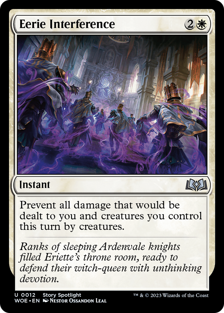 Eerie Interference [Wilds of Eldraine] | Card Merchant Takapuna