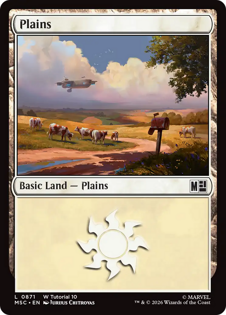Plains (0871) [Marvel Super Heroes Commander] | Card Merchant Takapuna