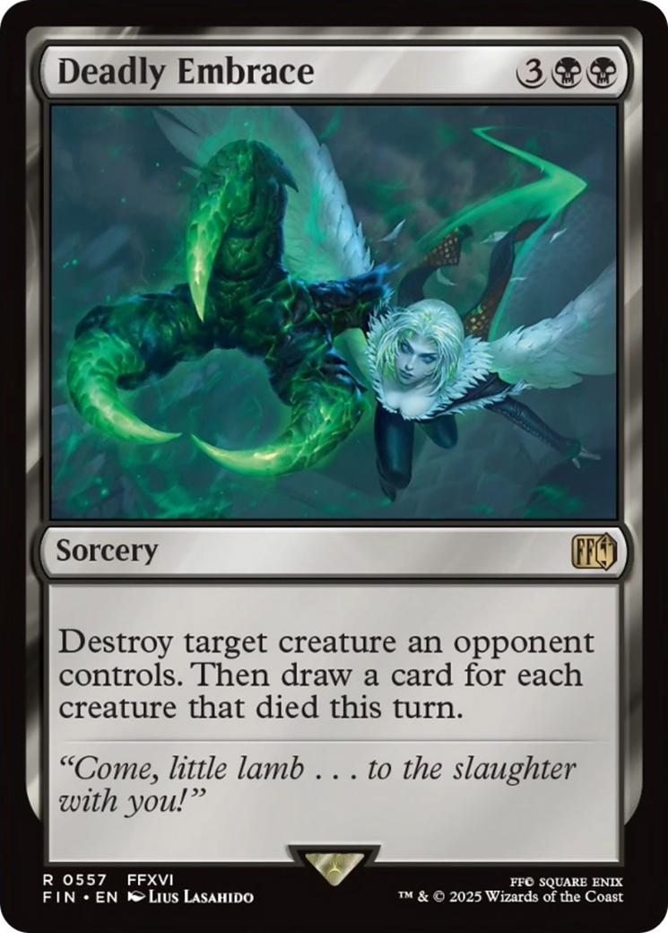 Deadly Embrace [FINAL FANTASY] | Card Merchant Takapuna