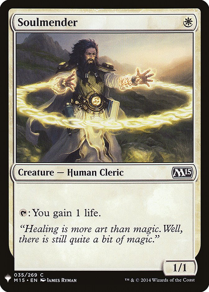 Soulmender [Mystery Booster] | Card Merchant Takapuna
