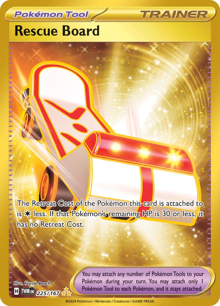 Rescue Board (225/167) [Scarlet & Violet: Twilight Masquerade] | Card Merchant Takapuna