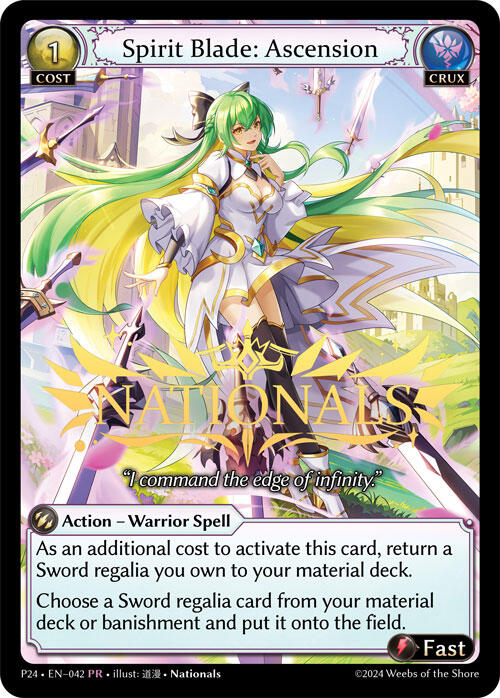 Spirit Blade: Ascension (042) [Promotional Cards] | Card Merchant Takapuna