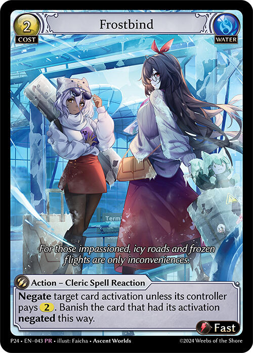 Frostbind (043) [Promotional Cards] | Card Merchant Takapuna