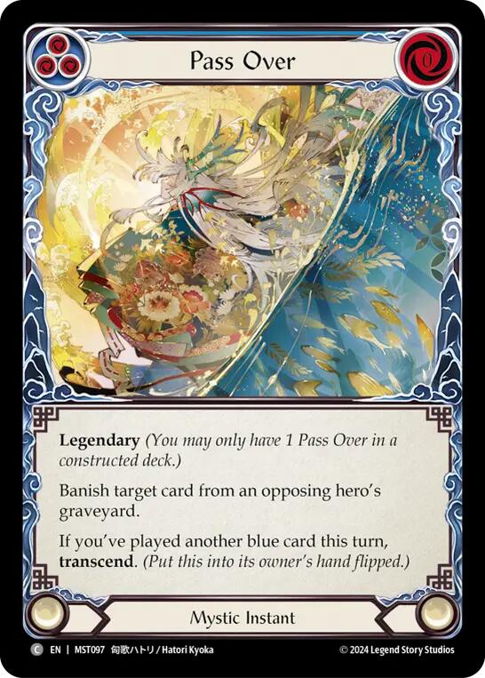 Pass Over // Inner Chi [MST097] (Part the Mistveil) | Card Merchant Takapuna