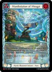 Manifestation of Miragai (Extended Art) [MST031] (Part the Mistveil)  Rainbow Foil | Card Merchant Takapuna