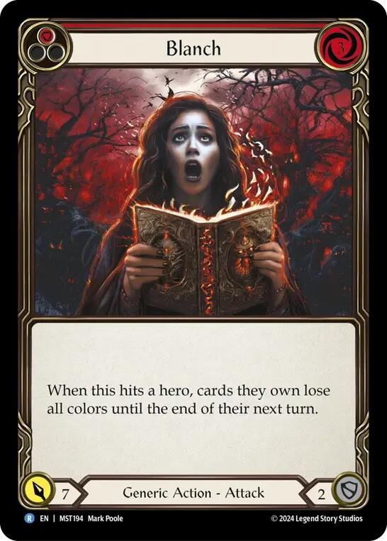 Blanch (Red) [MST194] (Part the Mistveil) | Card Merchant Takapuna