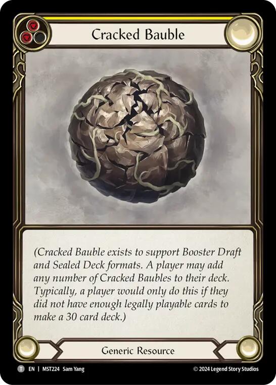 Cracked Bauble [MST224] (Part the Mistveil) | Card Merchant Takapuna