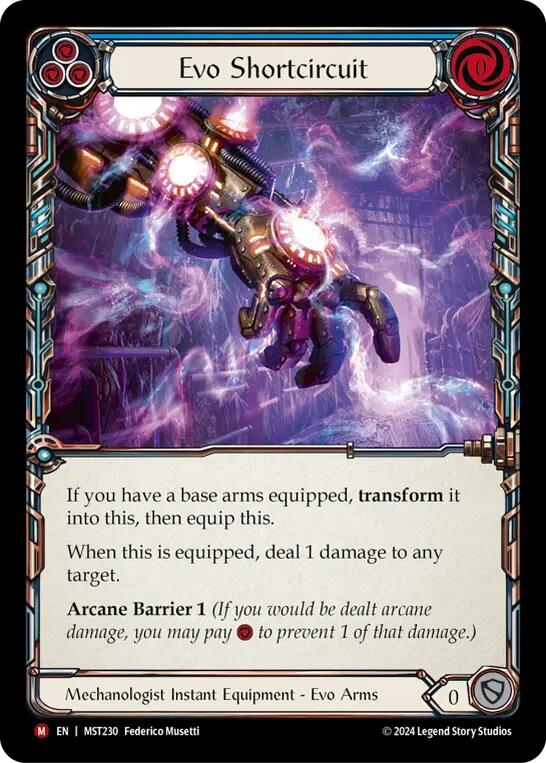 Evo Shortcircuit [MST230] (Part the Mistveil)  Cold Foil | Card Merchant Takapuna