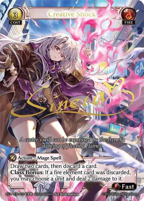 Creative Shock (CPR) (019) [Promotional Cards] | Card Merchant Takapuna