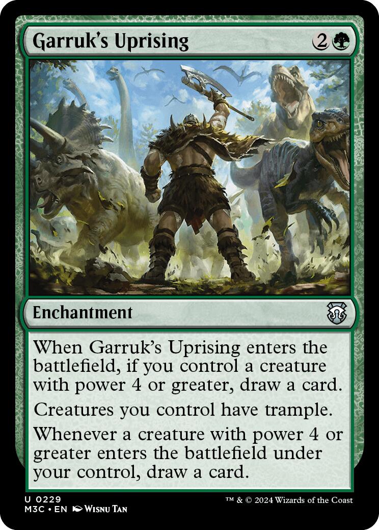 Garruk's Uprising [Modern Horizons 3 Commander] | Card Merchant Takapuna