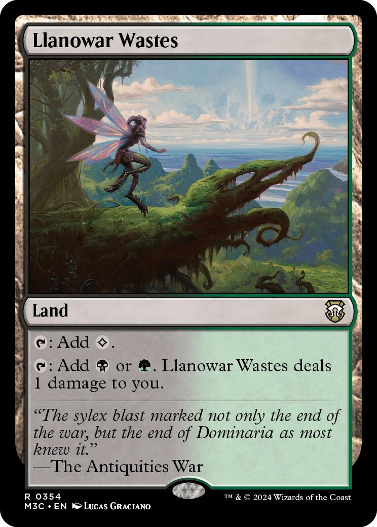 Llanowar Wastes [Modern Horizons 3 Commander] | Card Merchant Takapuna