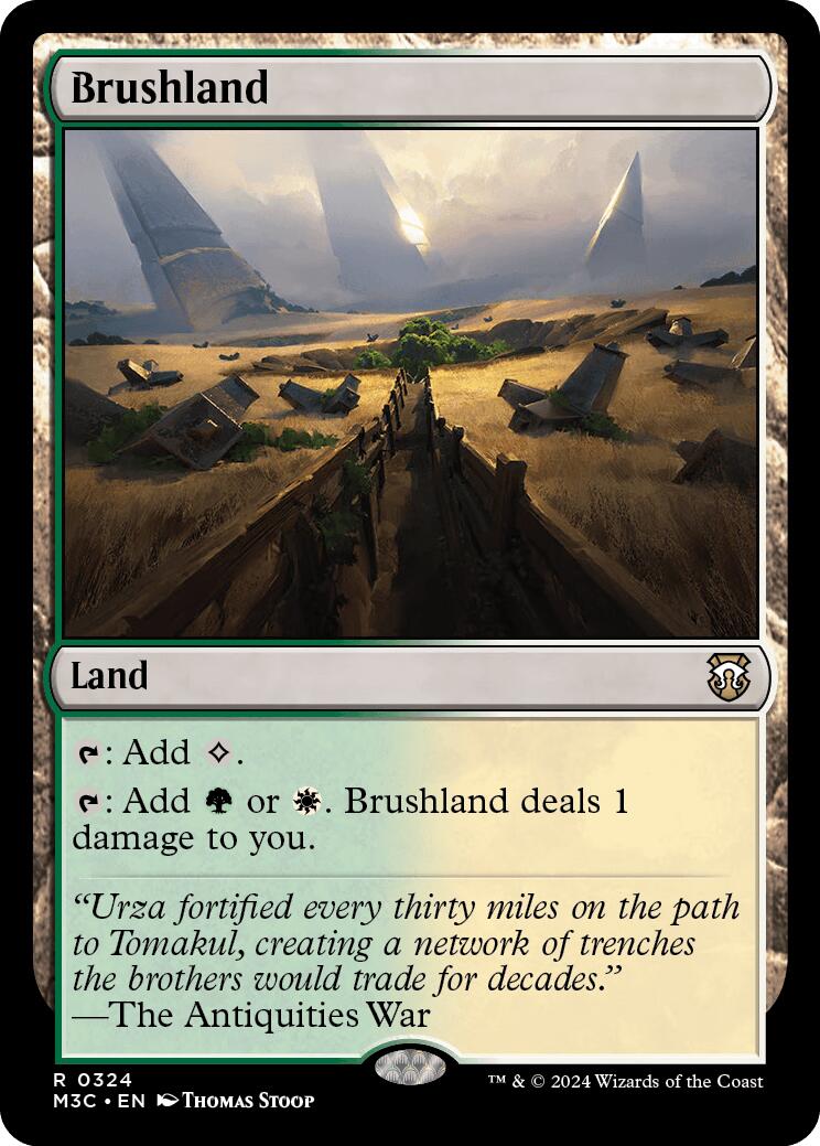 Brushland [Modern Horizons 3 Commander] | Card Merchant Takapuna
