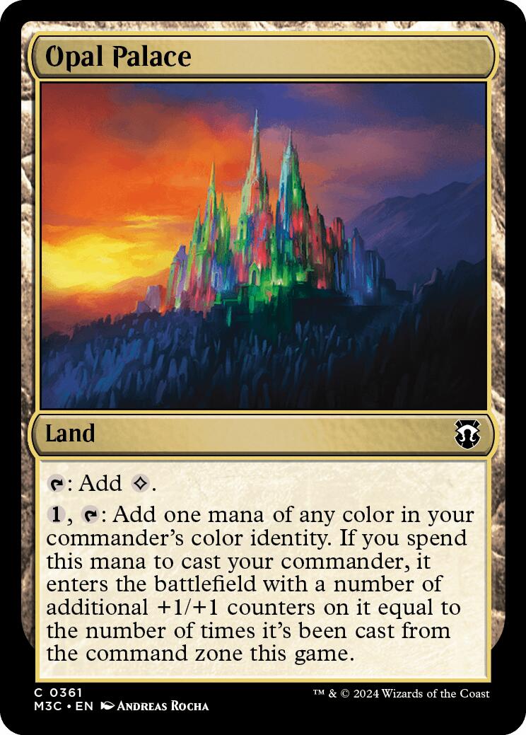 Opal Palace [Modern Horizons 3 Commander] | Card Merchant Takapuna