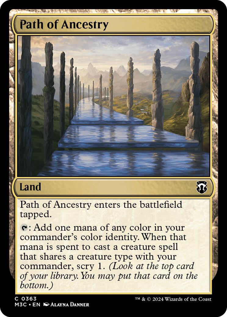 Path of Ancestry [Modern Horizons 3 Commander] | Card Merchant Takapuna