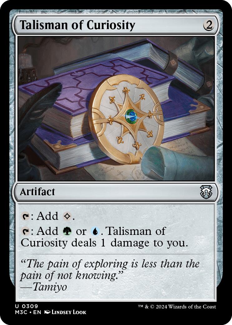 Talisman of Curiosity [Modern Horizons 3 Commander] | Card Merchant Takapuna