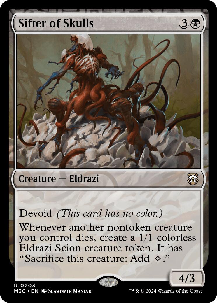 Sifter of Skulls [Modern Horizons 3 Commander] | Card Merchant Takapuna