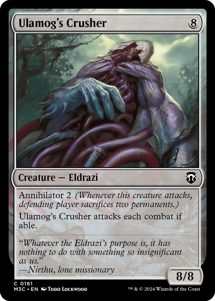 Ulamog's Crusher [Modern Horizons 3 Commander] | Card Merchant Takapuna
