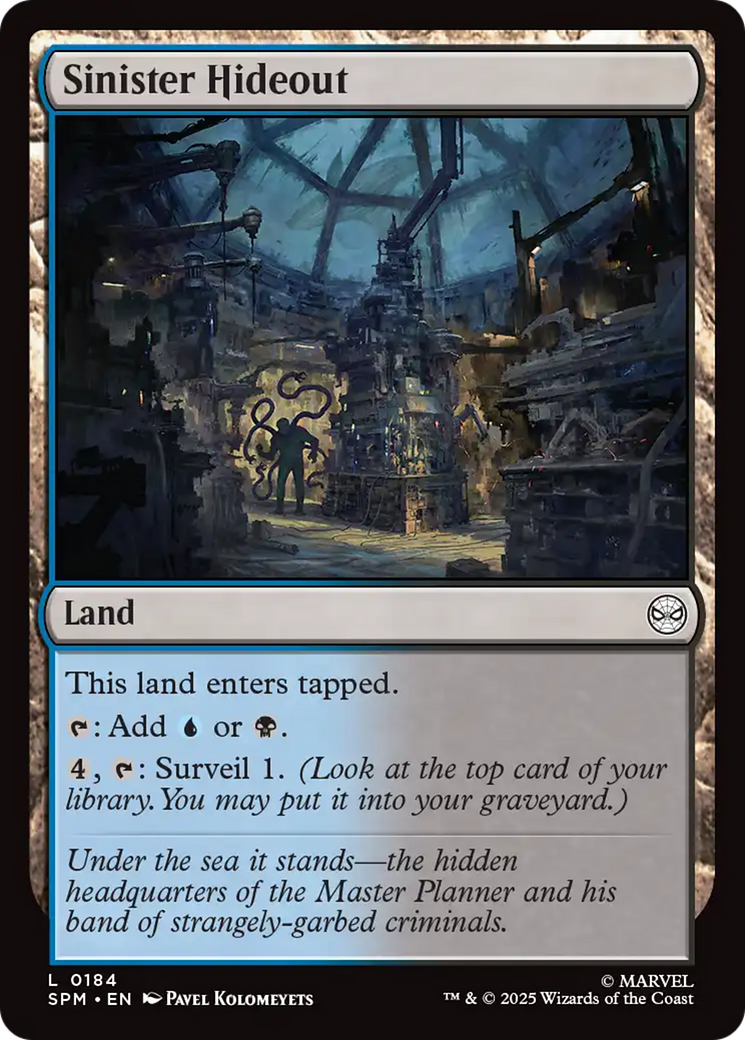 Sinister Hideout [Marvel's Spider-Man] | Card Merchant Takapuna