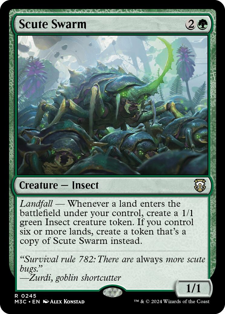 Scute Swarm [Modern Horizons 3 Commander] | Card Merchant Takapuna