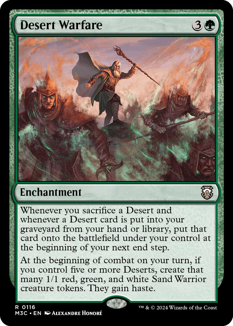 Desert Warfare [Modern Horizons 3 Commander] | Card Merchant Takapuna
