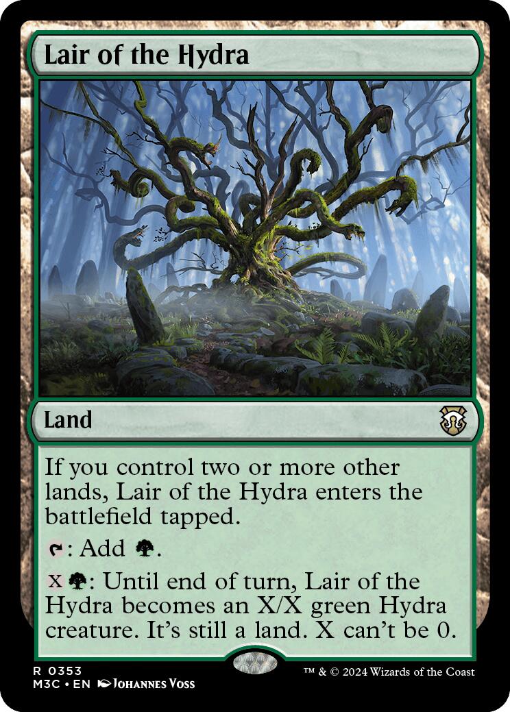 Lair of the Hydra [Modern Horizons 3 Commander] | Card Merchant Takapuna