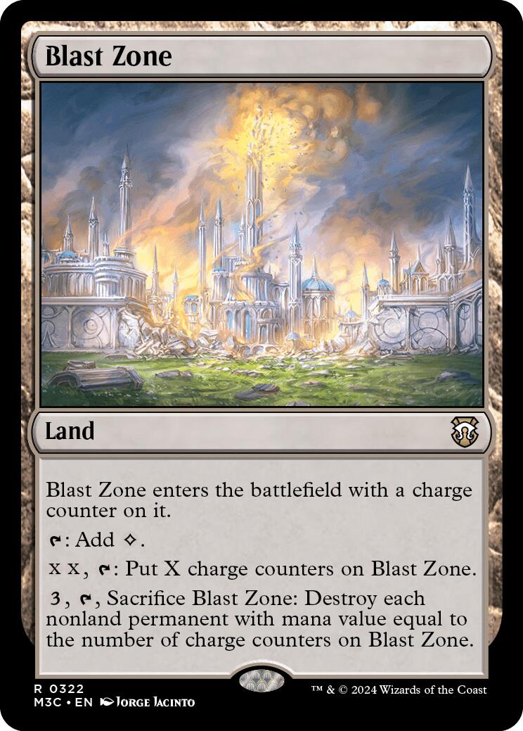 Blast Zone [Modern Horizons 3 Commander] | Card Merchant Takapuna