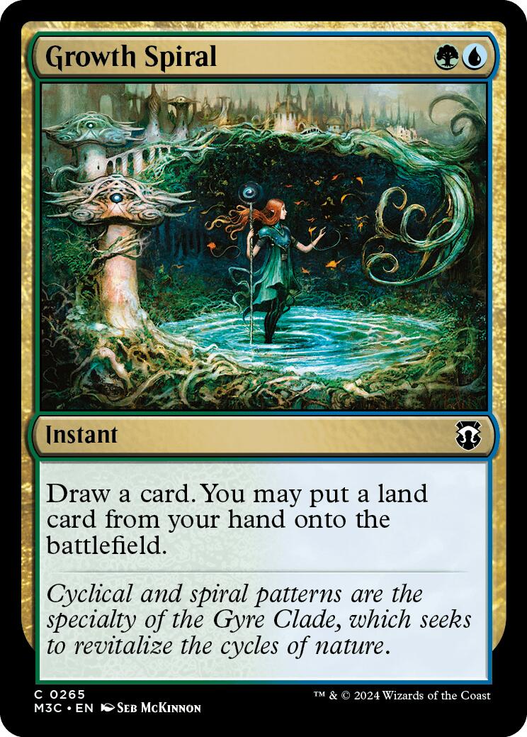 Growth Spiral [Modern Horizons 3 Commander] | Card Merchant Takapuna