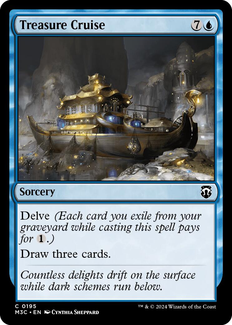 Treasure Cruise [Modern Horizons 3 Commander] | Card Merchant Takapuna