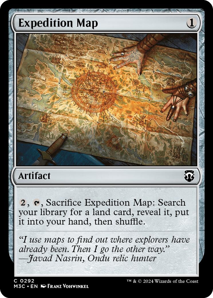 Expedition Map [Modern Horizons 3 Commander] | Card Merchant Takapuna