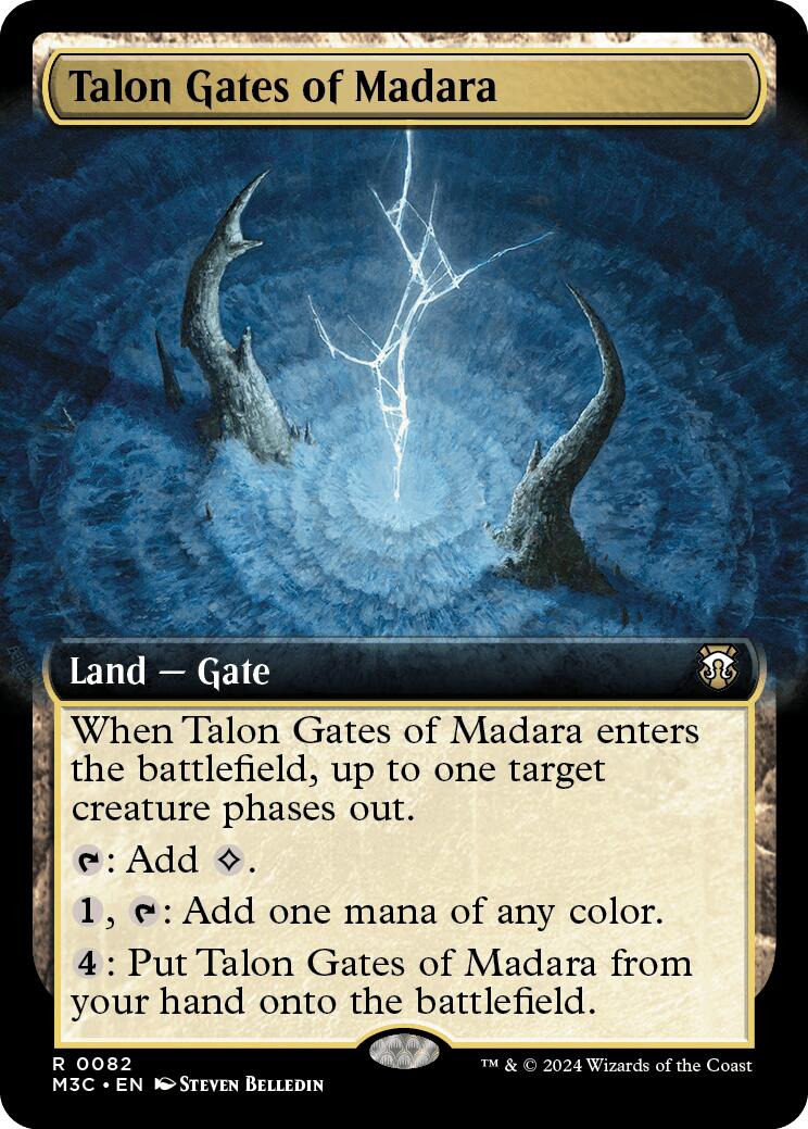 Talon Gates of Madara (Extended Art) [Modern Horizons 3 Commander] | Card Merchant Takapuna