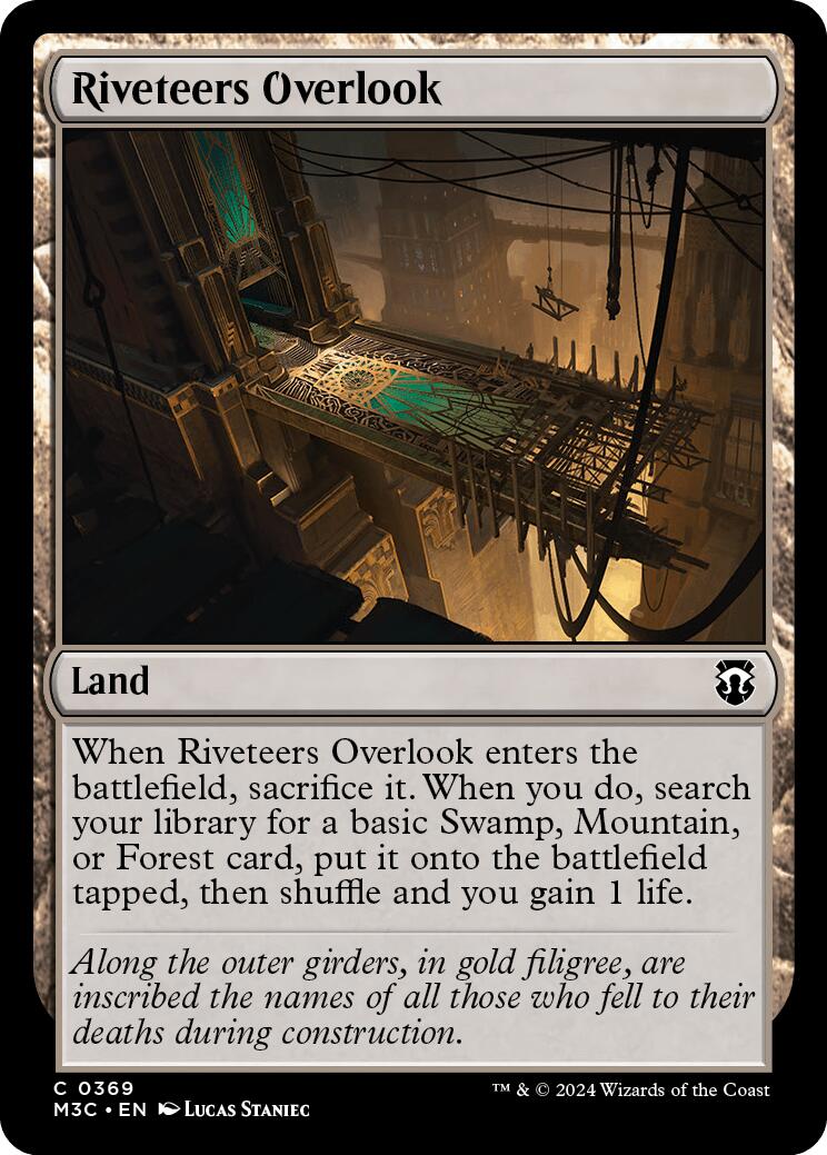 Riveteers Overlook [Modern Horizons 3 Commander] | Card Merchant Takapuna